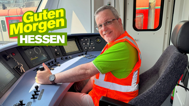 FFH „Guten Morgen Hessen“-Moderator Johannes Scherer wird Lokführer