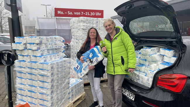 FFH-Wünsch dir was: Zwei Paletten Klopapier für Sabrina aus Lich