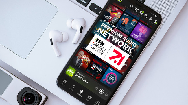 Partnerschaft mit Seven.One Audio - Top-Podcast-Reichweite in Hessen