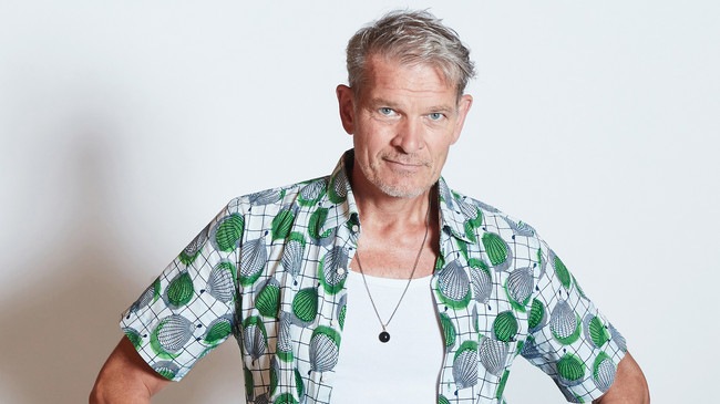 Silvia am Sonntag mit Schauspieler Götz Otto