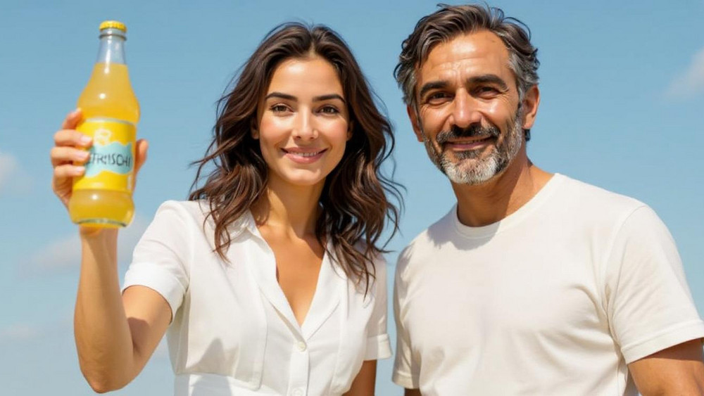 Frischi aus dem Frische-Regal, KI-Visual zum KI-Werbespot der Radio Creator AI-Tools