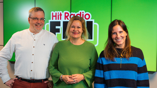 Der FFH-Kandidatencheck: Nancy Faeser in Guten Morgen, Hessen!