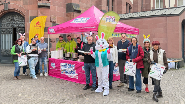 Große Nachfrage beim „Oster-Essen“ der Bernd Reisig Stiftung