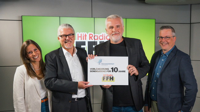 Sendelizenz für HIT RADIO FFH um zehn Jahre verlängert